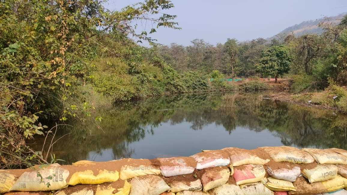 वनराई बंधारा - कुंभार कोंड